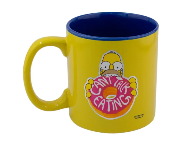 Taza Metalizada Los Simpsons - Homero 591ml