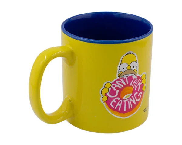 Taza Metalizada Los Simpsons - Homero 591ml