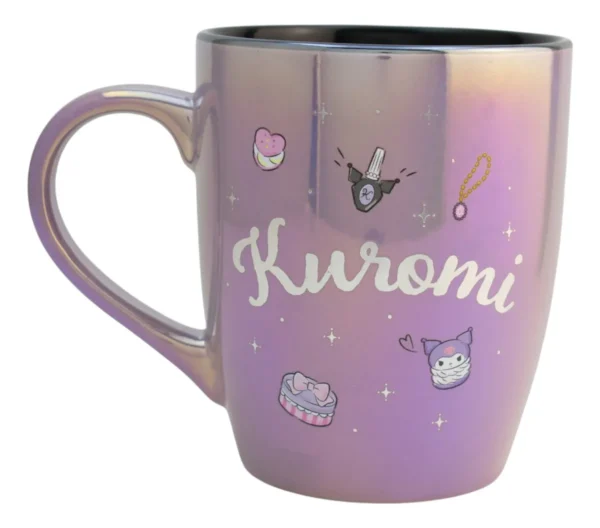 Tarro Iridiscente de Cerámica Kuromi 750ml