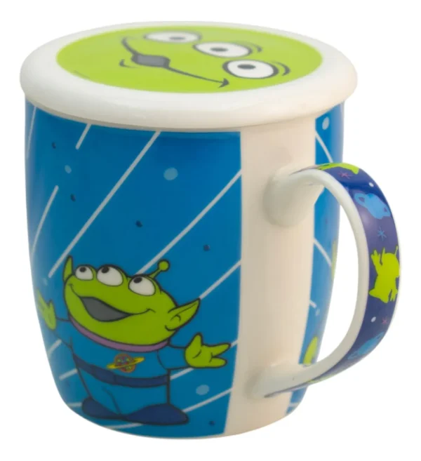 Tarro de Porcelana Con Tapa Toy Story Marcianitos 385ml