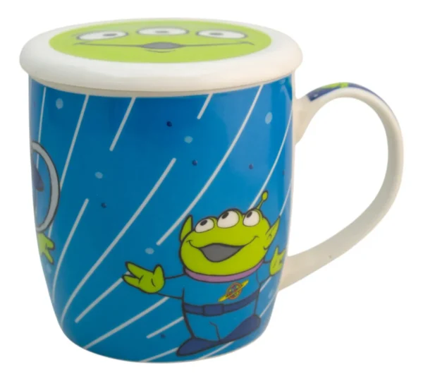 Tarro de Porcelana Con Tapa Toy Story Marcianitos 385ml