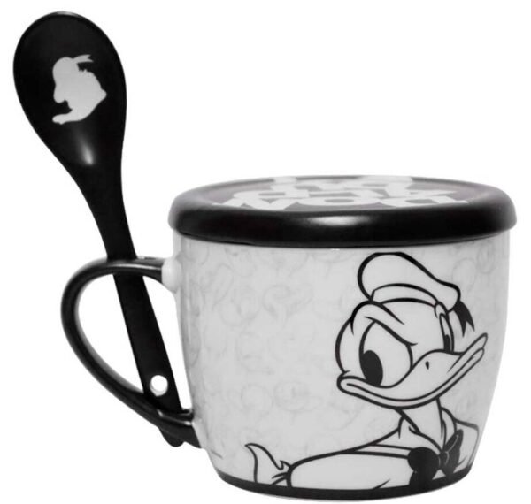 Tarro Con Tapa Y Cuchara Donald - Disney  580 ml