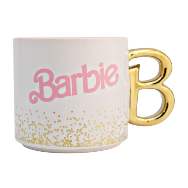 Taza de Cerámica con Asa 3D Barbie 500ml