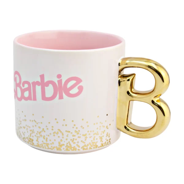 Taza de Cerámica con Asa 3D Barbie 500ml