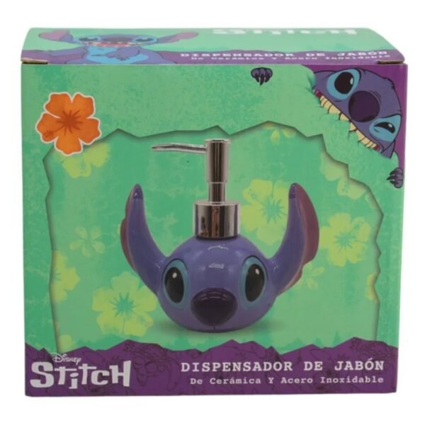 Dispensador 3D Para Jabon Liquido Stitch 200 ml