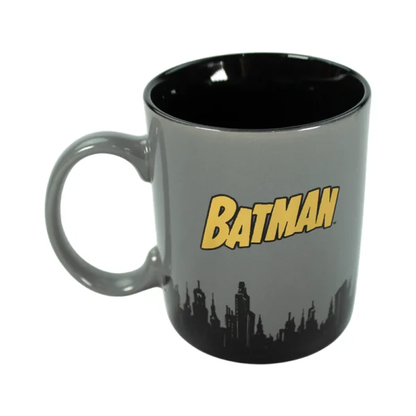 Taza con Acabados Metálicos Batman 350 ml