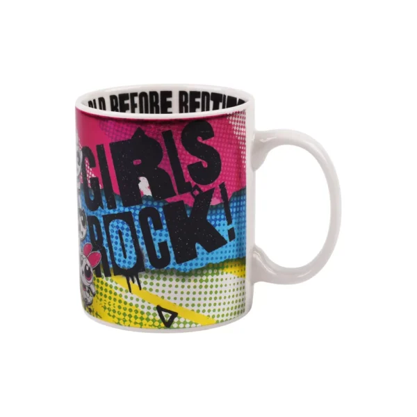 Taza Duotono Edición Limitada Las Chicas Super Poderosas 350 ml