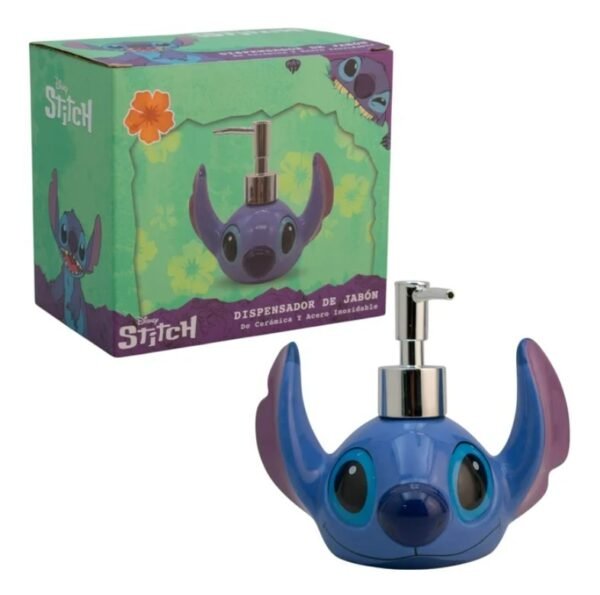 Dispensador 3D Para Jabon Liquido Stitch 200 ml