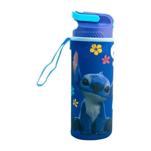 Botella Con Funda - Stitch Pelicula 600ml