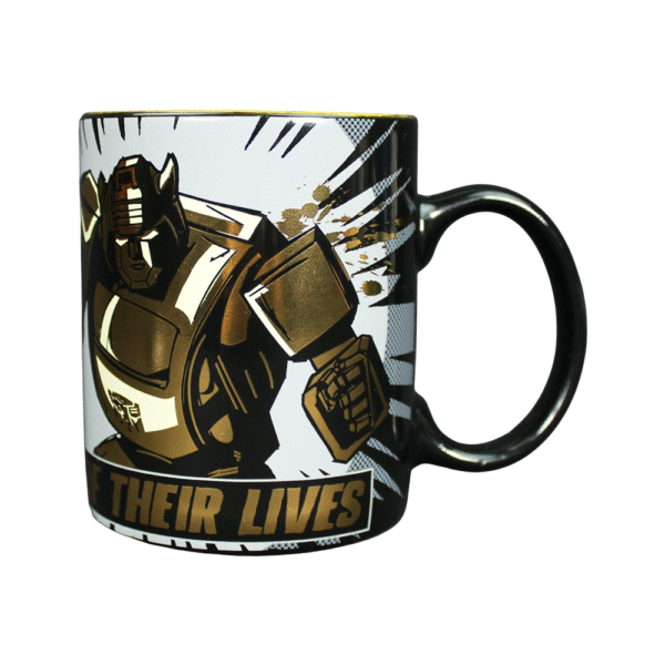 Taza con Acabados Metálicos Bumblebee 350 ml