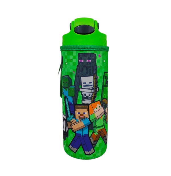 Botella Con Funda - Minecraft 600ml