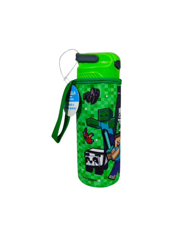Botella Con Funda - Minecraft 600ml