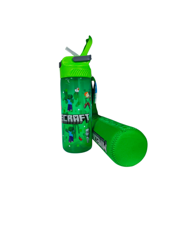 Botella Con Funda - Minecraft 600ml