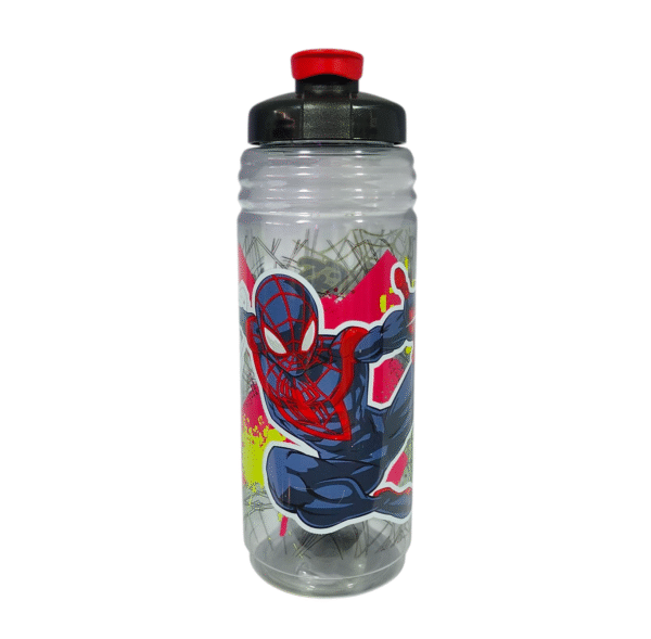Botella Plastico Spiderman
