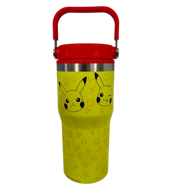 Termo Con Asa Superior Doble Pared 650ml Pikachu - Pokemon