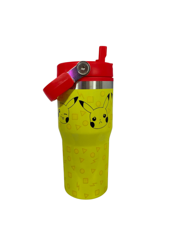 Termo Con Asa Superior Doble Pared 650ml Pikachu - Pokemon