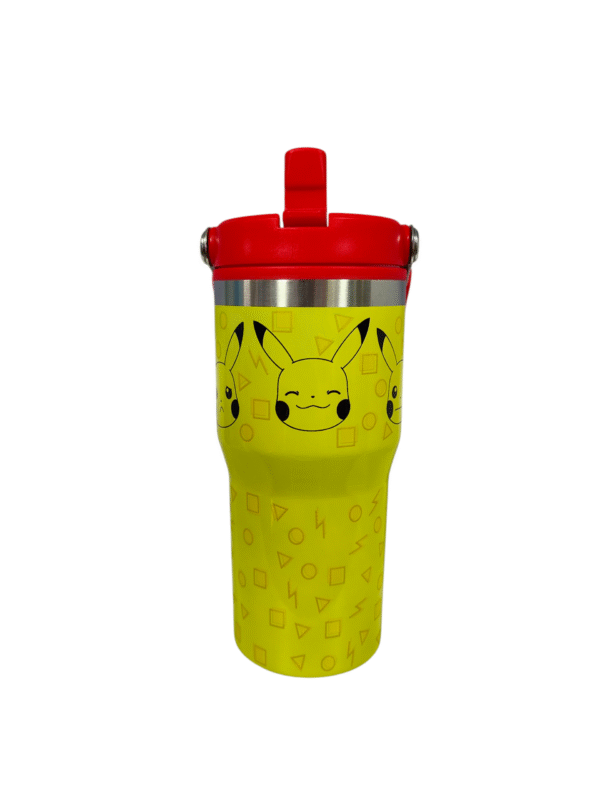 Termo Con Asa Superior Doble Pared 650ml Pikachu - Pokemon