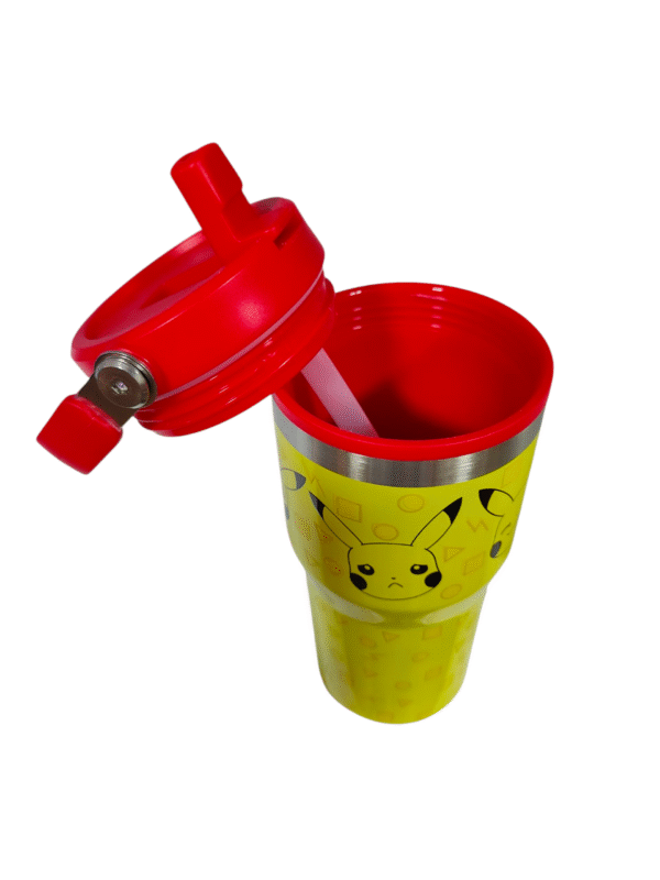 Termo Con Asa Superior Doble Pared 650ml Pikachu - Pokemon