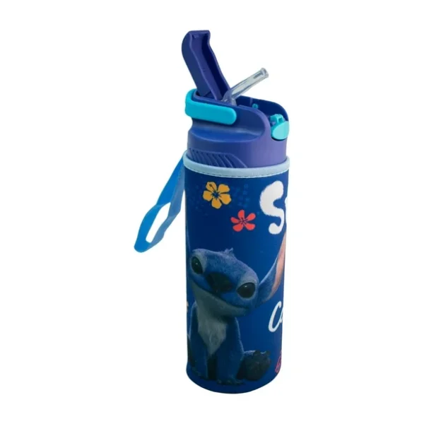 Botella Con Funda - Stitch Pelicula 600ml
