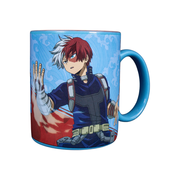 Taza Edición Limitada Shoto Todoroki - My Hero Academia 330 ml