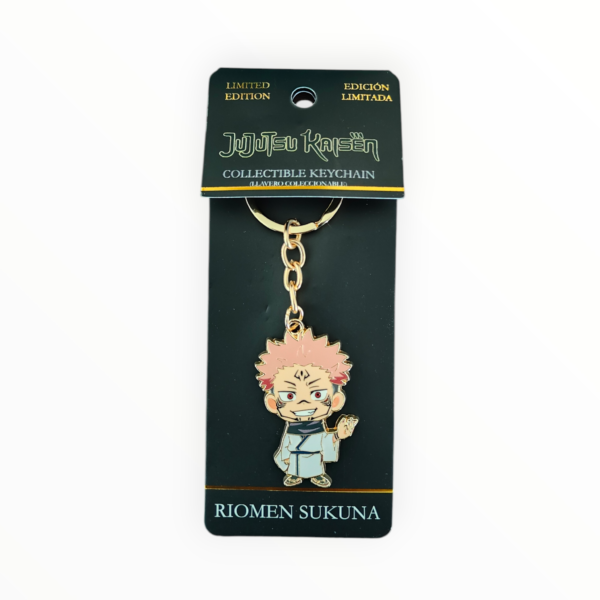 Llavero Metalico Ryomen Sukuna - Jujutsu Kaisen Edición Limitada