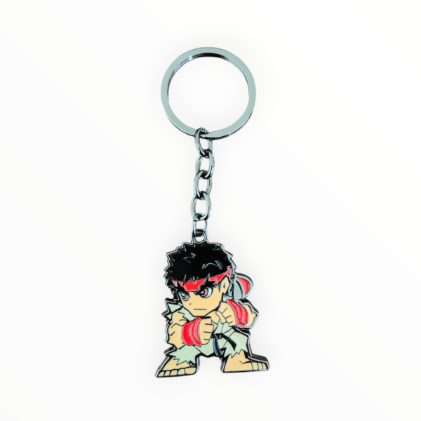 Llavero Metalico Ryu - Street Fighter Edición Limitada