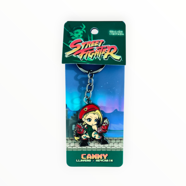 Llavero Metalico Cammy - Street Fighter Edición Limitada