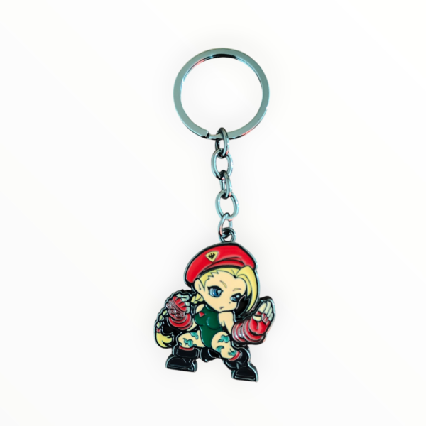 Llavero Metalico Cammy - Street Fighter Edición Limitada