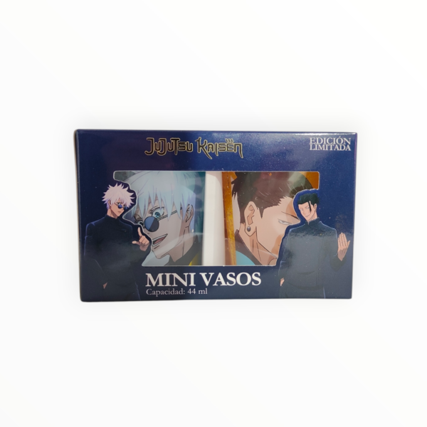 Set 2 Pzas Mini Vaso Refrigerante - Satoru Gojo & Suguru Geto