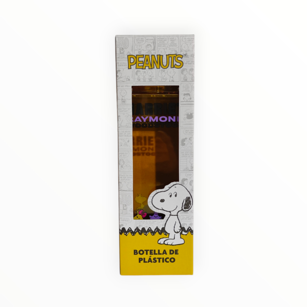 Botella De Agua Cuadrada - Woodstock Peanuts 1Lt