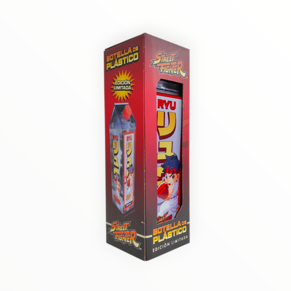 Botella De Agua Cuadrada - Ryu Street fighter 1Lt