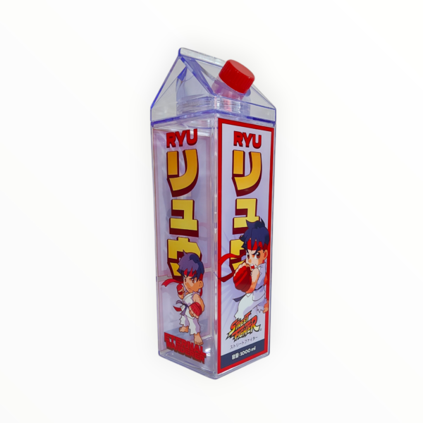 Botella De Agua Cuadrada - Ryu Street fighter 1Lt