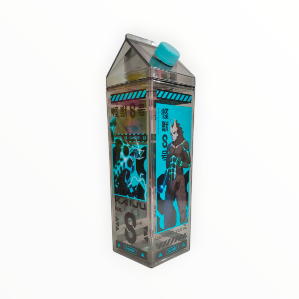 Botella De Agua Cuadrada - Kaiju N8 1Lt