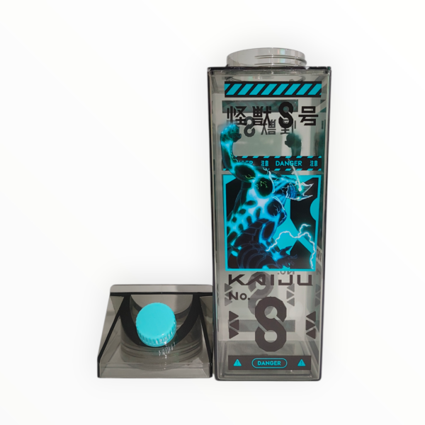 Botella De Agua Cuadrada - Kaiju N8 1Lt