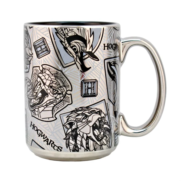 Taza de Cerámica Metalizada Harry Potter 433ml