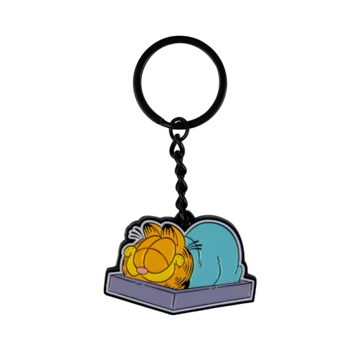 Llavero Metálico Garfield Durmiendo