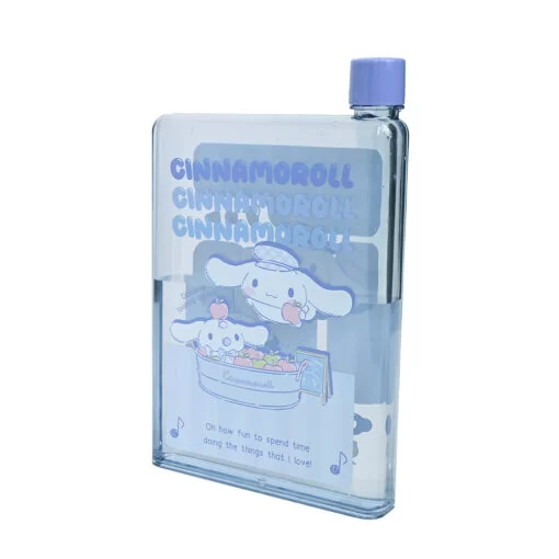 Botella Plana de Plastico Cinnamoroll 750ml