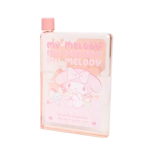 Botella Plana de Plastico My Melody 750ml