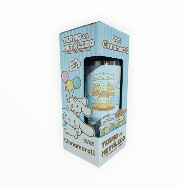 Termo Alto Acero Inoxidable Cinnamorroll - Sanrio 1.1 Lt