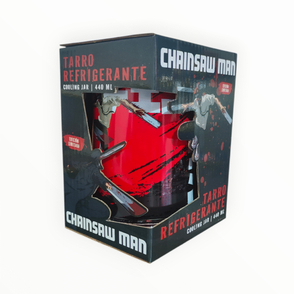 Tarro De Gel Refrigerante - Chainsaw Man vs Katana Man 440 ml