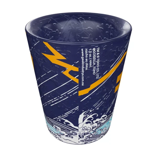 Set 2 Pzas Mini Vaso Refrigerante - Godzilla Vs Mechagodzilla 44ml