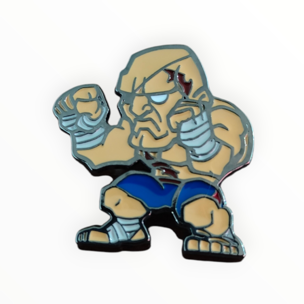 Set Pines Metálicos Guile vs Sagat Edición Limitada