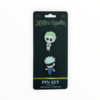 Set Pines Metálicos Gojo & Nanami Edición Limitada