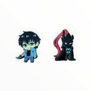 Set Pines Metálicos Solo Leveling Edición Limitada