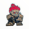 Set Pines Metálicos Ken vs Akuma Edición Limitada