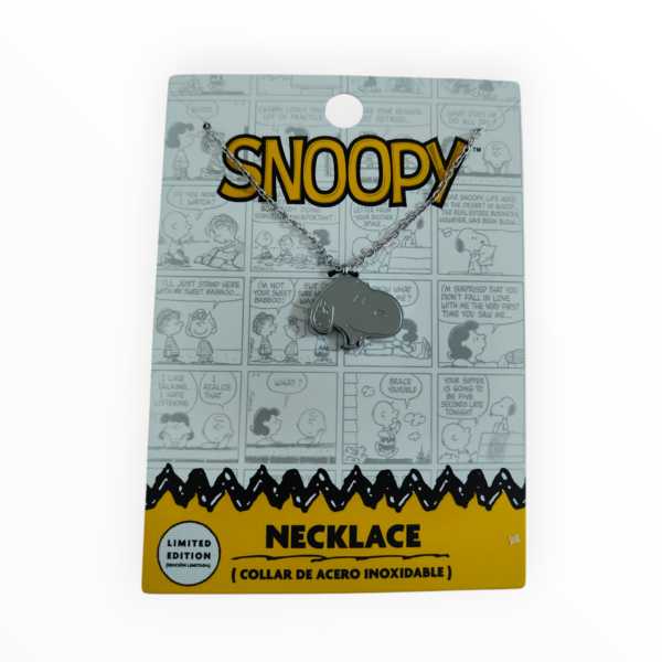 Collar Acero Inoxidable Snoopy Edición Limitada