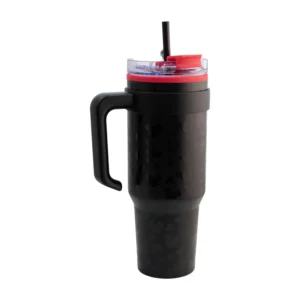 Termo Alto Doble Pared Con Boquilla Y Popote 1.2 L. Mickey