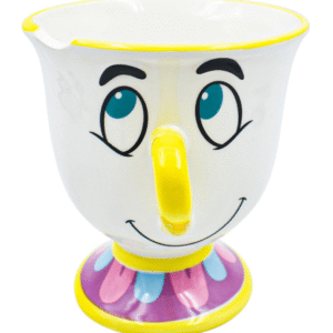 7502295957272 Taza Ceramica 3D Chip - La Bella Y La Bestia 591ml