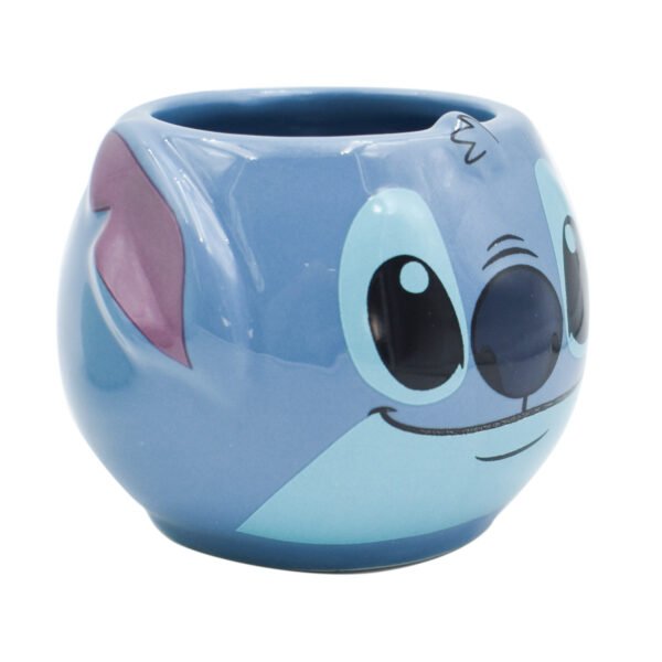 Set Mini Tazas Disney Stitch y Trapo 2 Piezas 103 ml