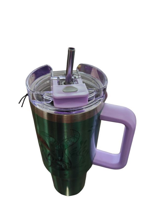 Termo Alto Doble Pared Acero Inoxidable La Sirenita 1.2L